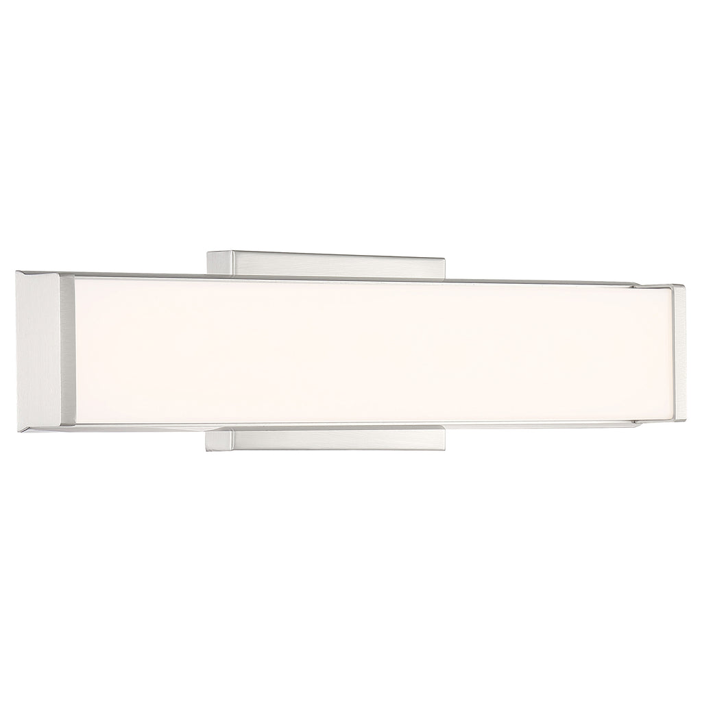 Access Lighting Citi LED Vanity, Brushed Steel / 18"