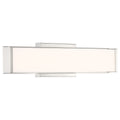 Citi LED Vanity, Brushed Steel / 18"