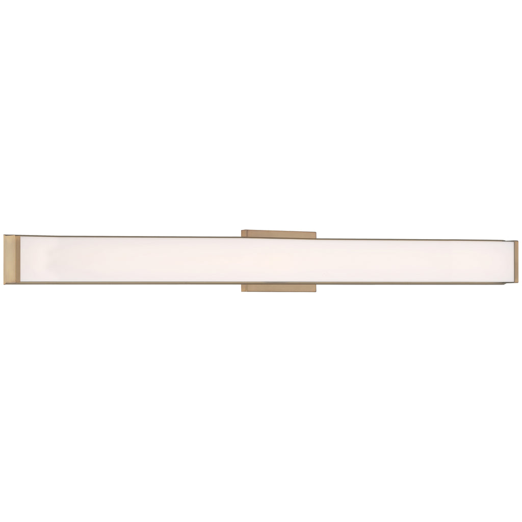 Access Lighting Citi LED Vanity, Antique Brushed Brass / 47.5"