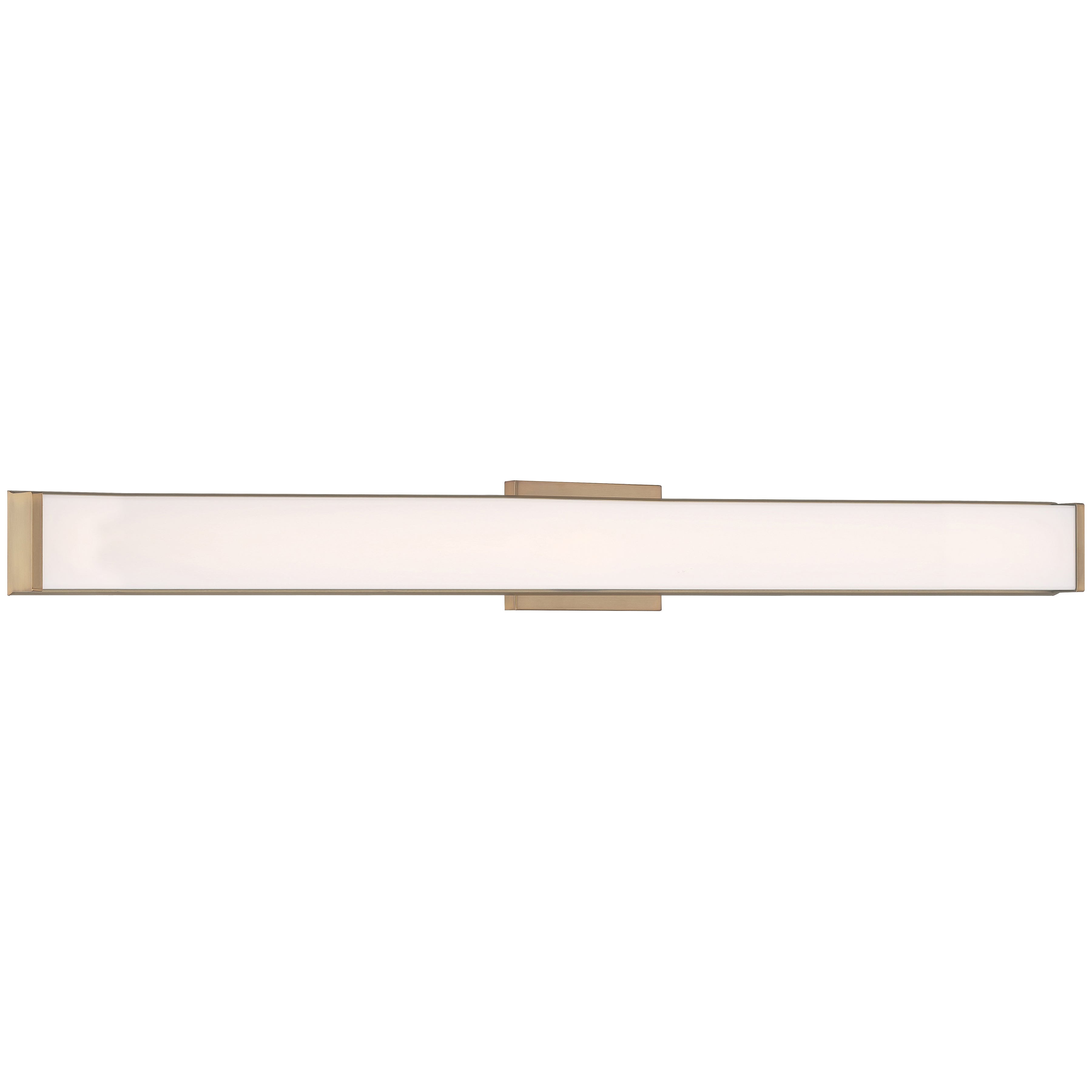 Citi LED Vanity, Antique Brushed Brass / 47.5"