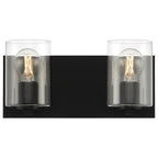 Oslo 2 Light LED Vanity, Matte Black
