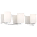 Oslo 3 Light LED Vanity, Chrome