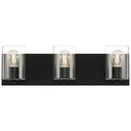 Oslo 3 Light LED Vanity, Matte Black