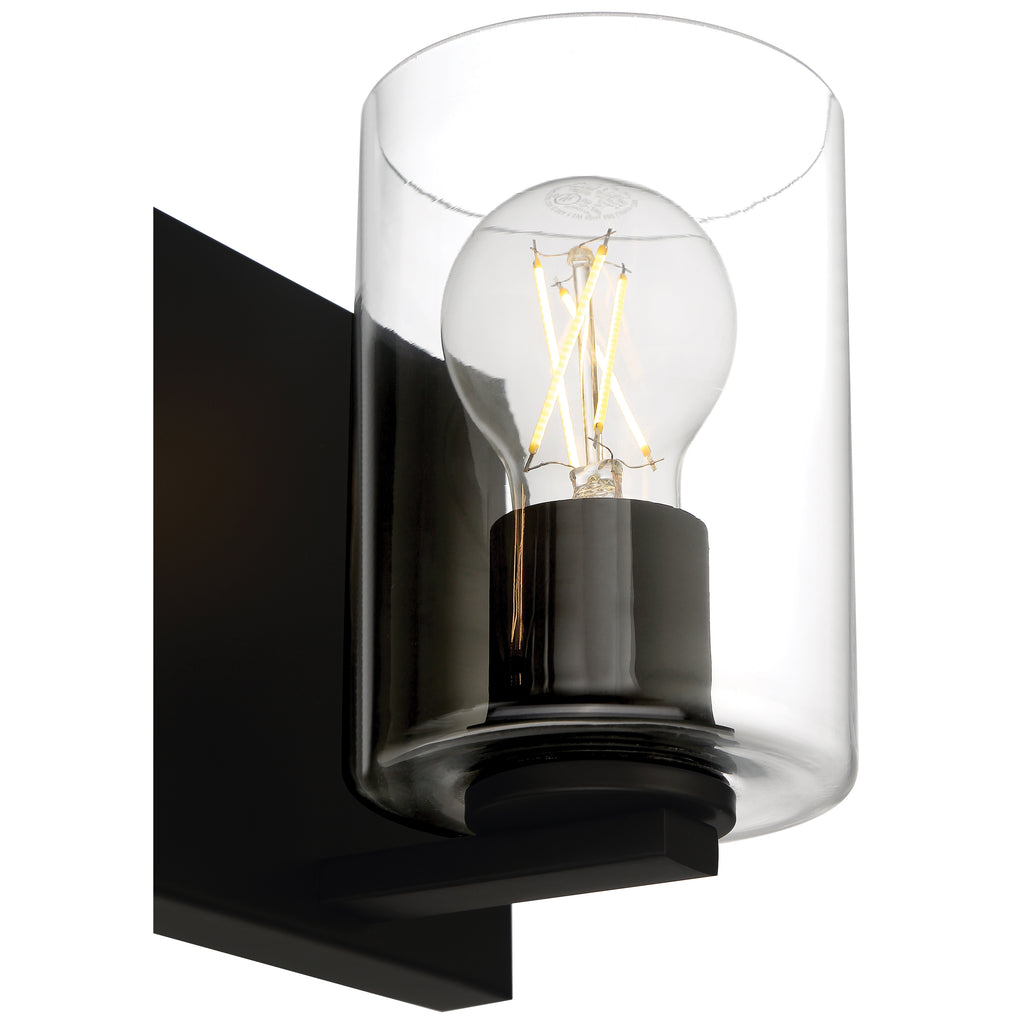Oslo 3 Light LED Vanity, Matte Black