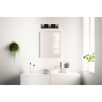 Access Lighting Oslo 3 Light LED Vanity, Matte Black, image 7