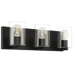 Oslo 3 Light LED Vanity, Matte Black