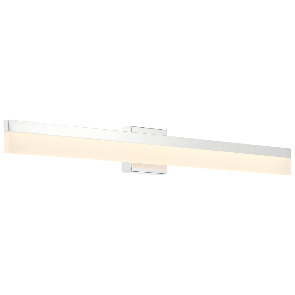 Loft Color Selectable LED Vanity, Chrome / 24"