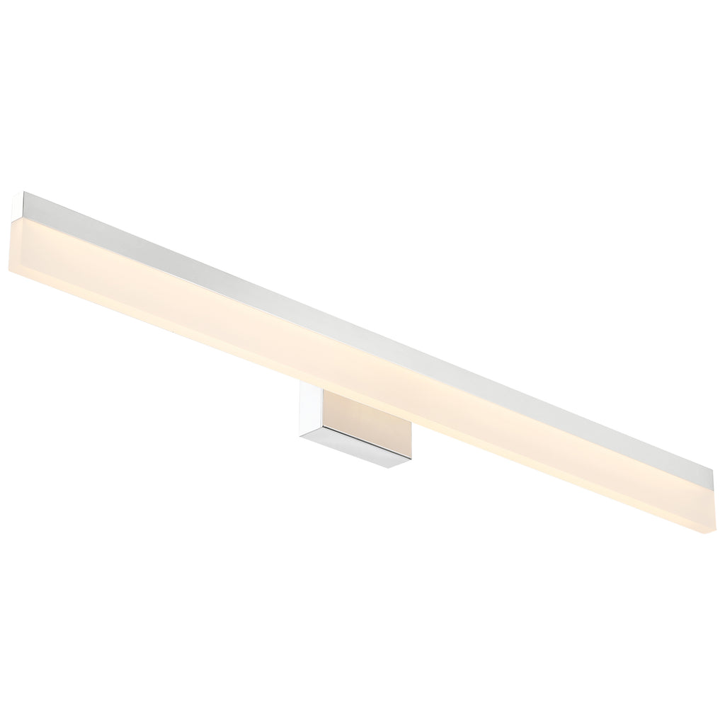 Loft Color Selectable LED Vanity, Chrome / 24"