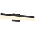 Loft Color Selectable LED Vanity, Matte Black / 36"