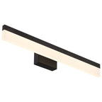 Loft Color Selectable LED Vanity, Matte Black / 36"