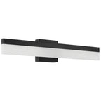 Loft Color Selectable LED Vanity, Matte Black / 36"