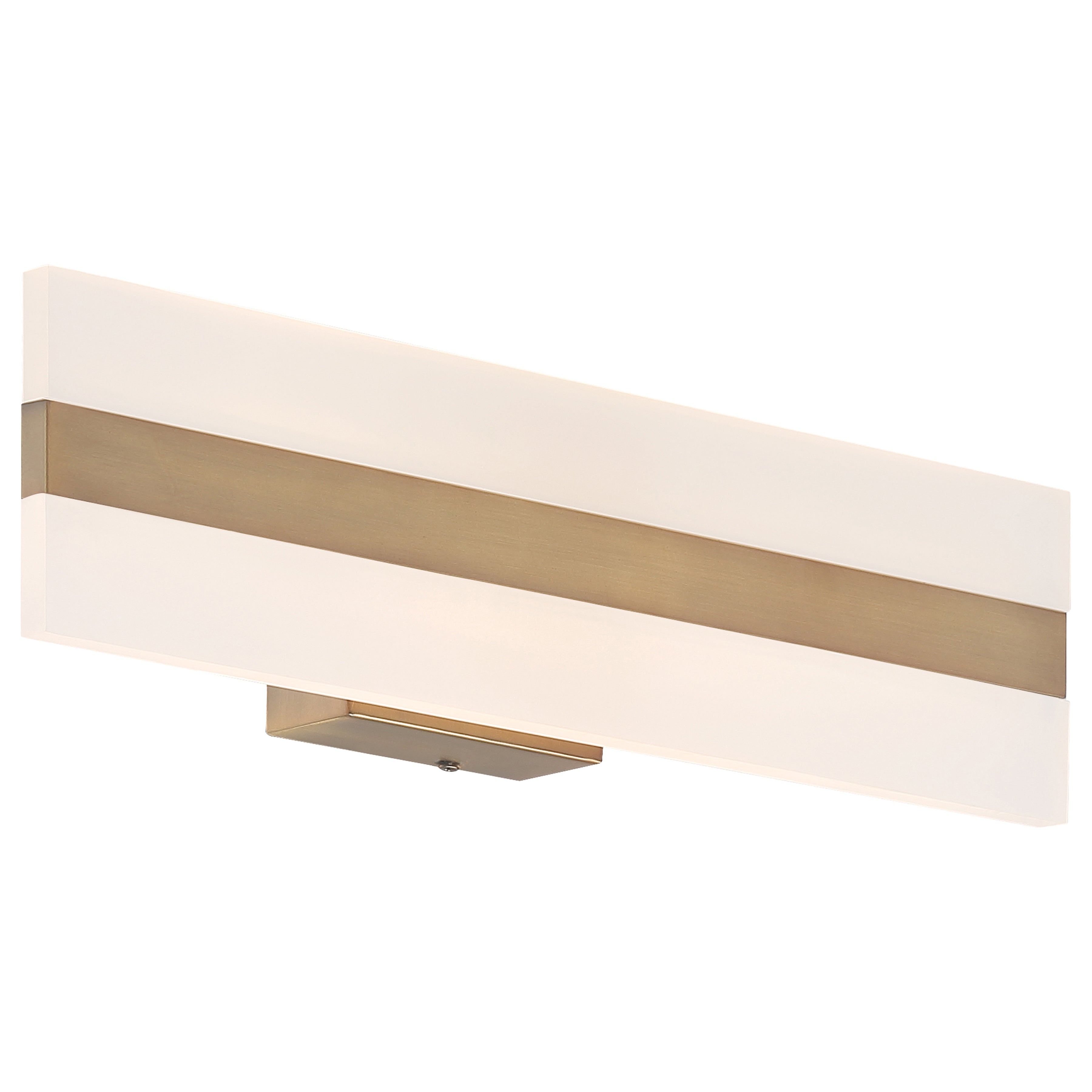 Netherton Bi-Directional LED Vanity, Antique Brass / 18"