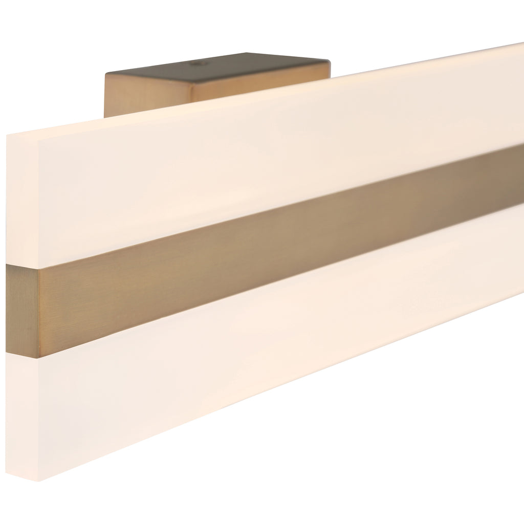 Netherton Bi-Directional LED Vanity, Antique Brass / 18"