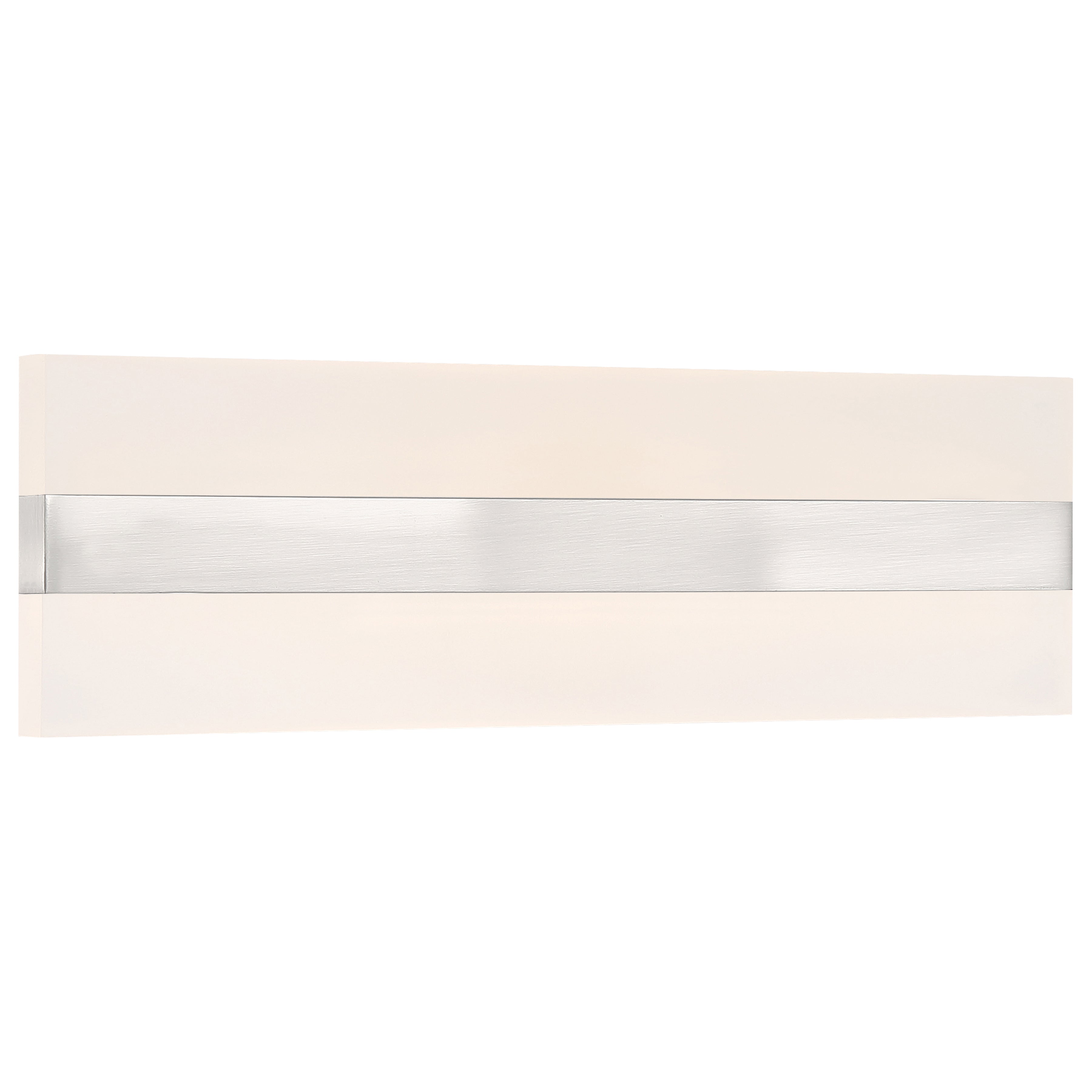 Netherton Bi-Directional LED Vanity, Brushed Steel / 18"