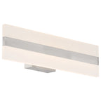 Netherton Bi-Directional LED Vanity, Brushed Steel / 18"
