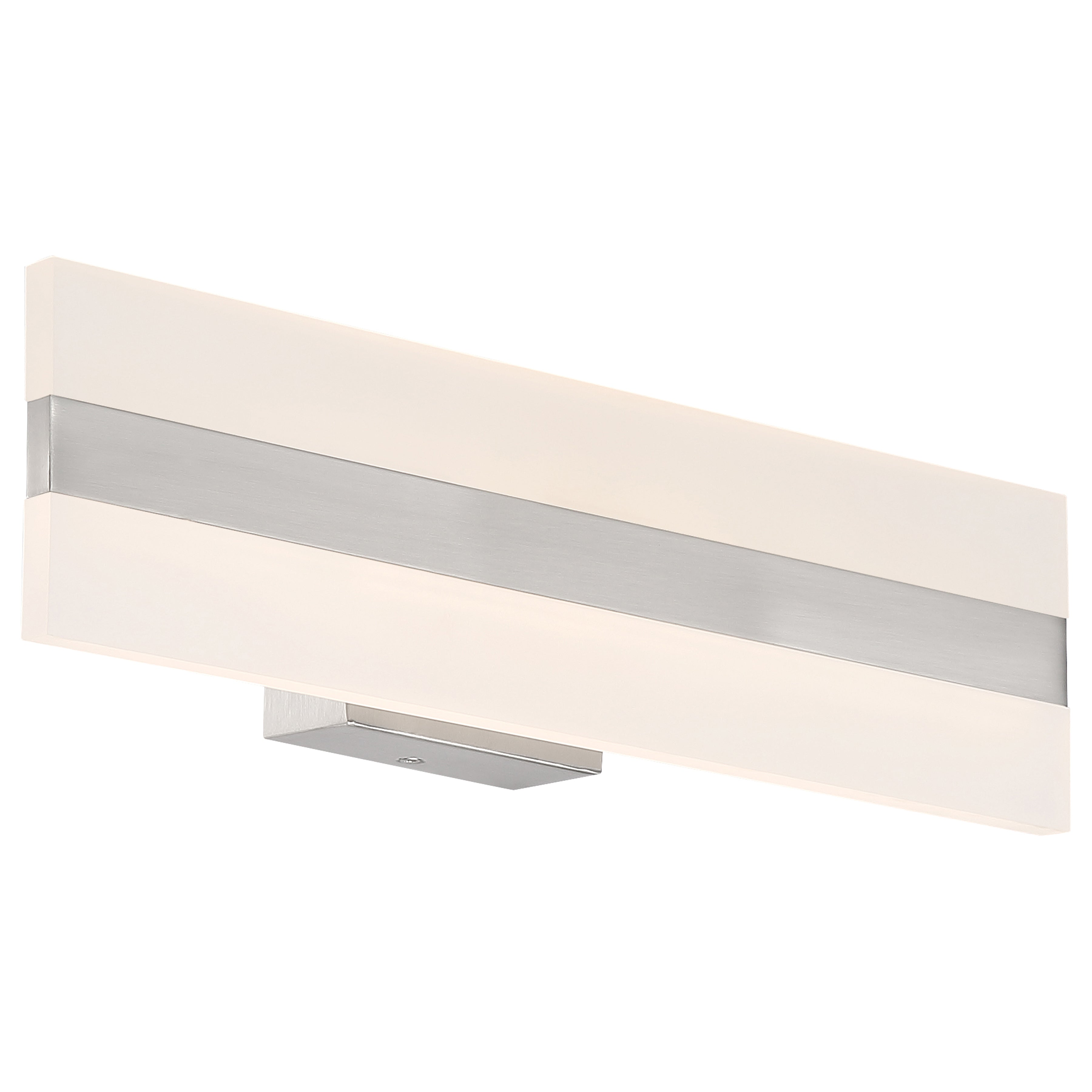Netherton Bi-Directional LED Vanity, Brushed Steel / 18"