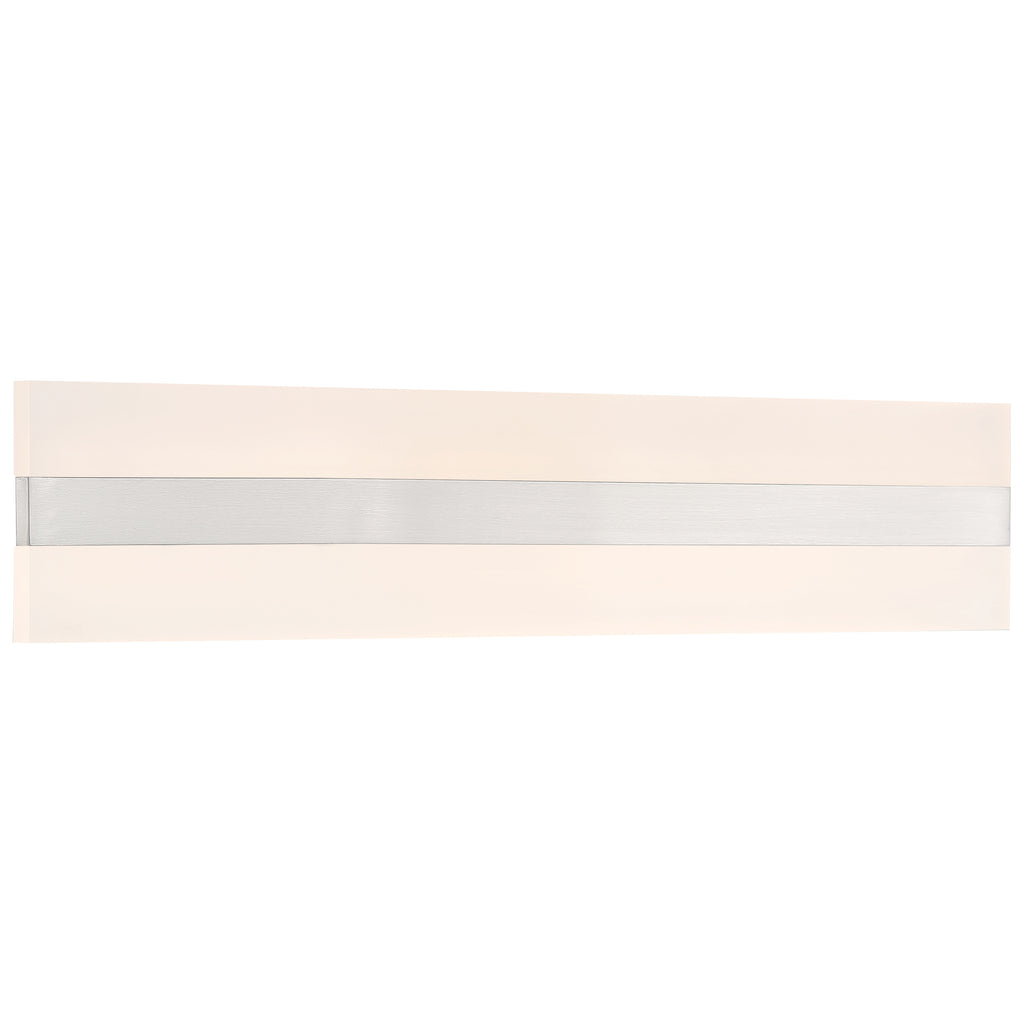 Netherton Bi-Directional LED Vanity, Brushed Steel / 24"