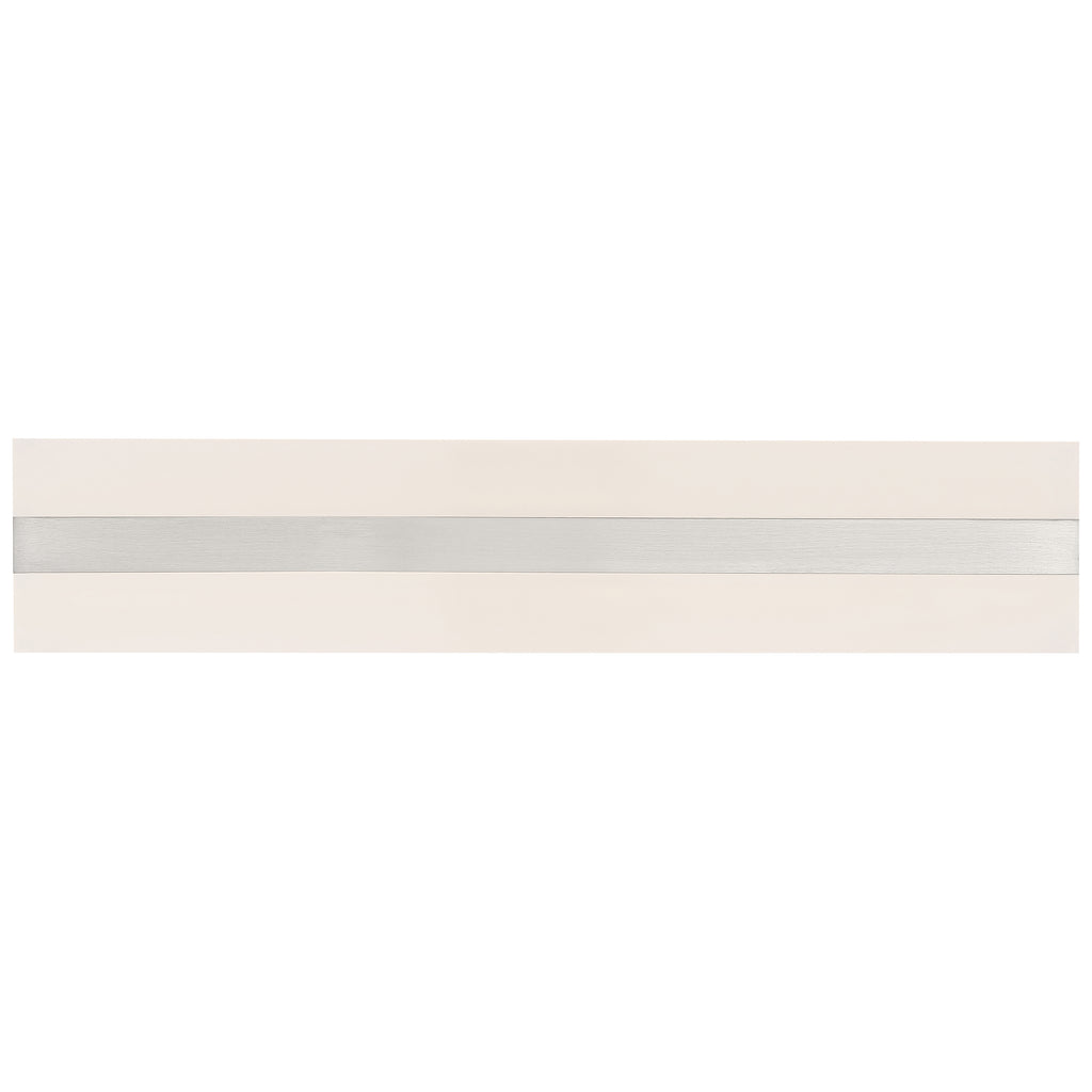 Netherton Bi-Directional LED Vanity, Brushed Steel / 24"