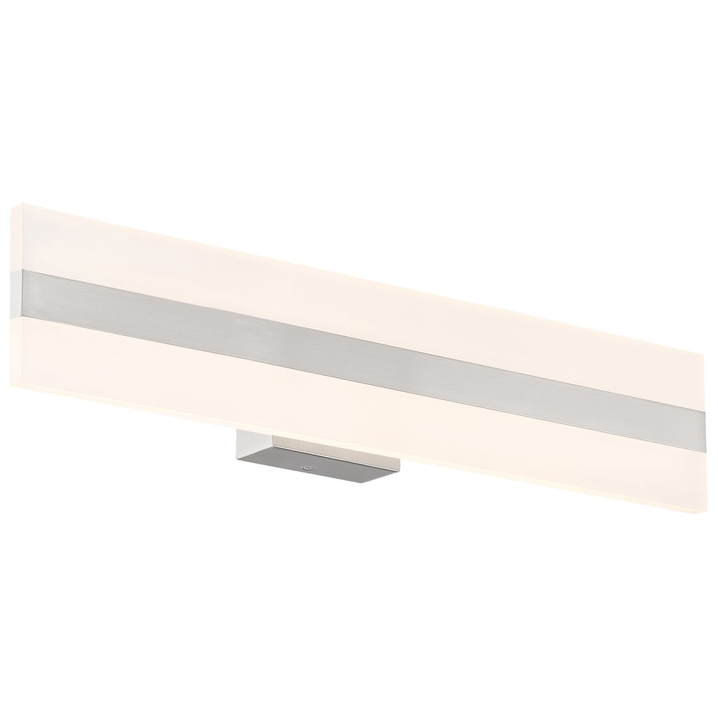 Netherton Bi-Directional LED Vanity, Brushed Steel / 24"