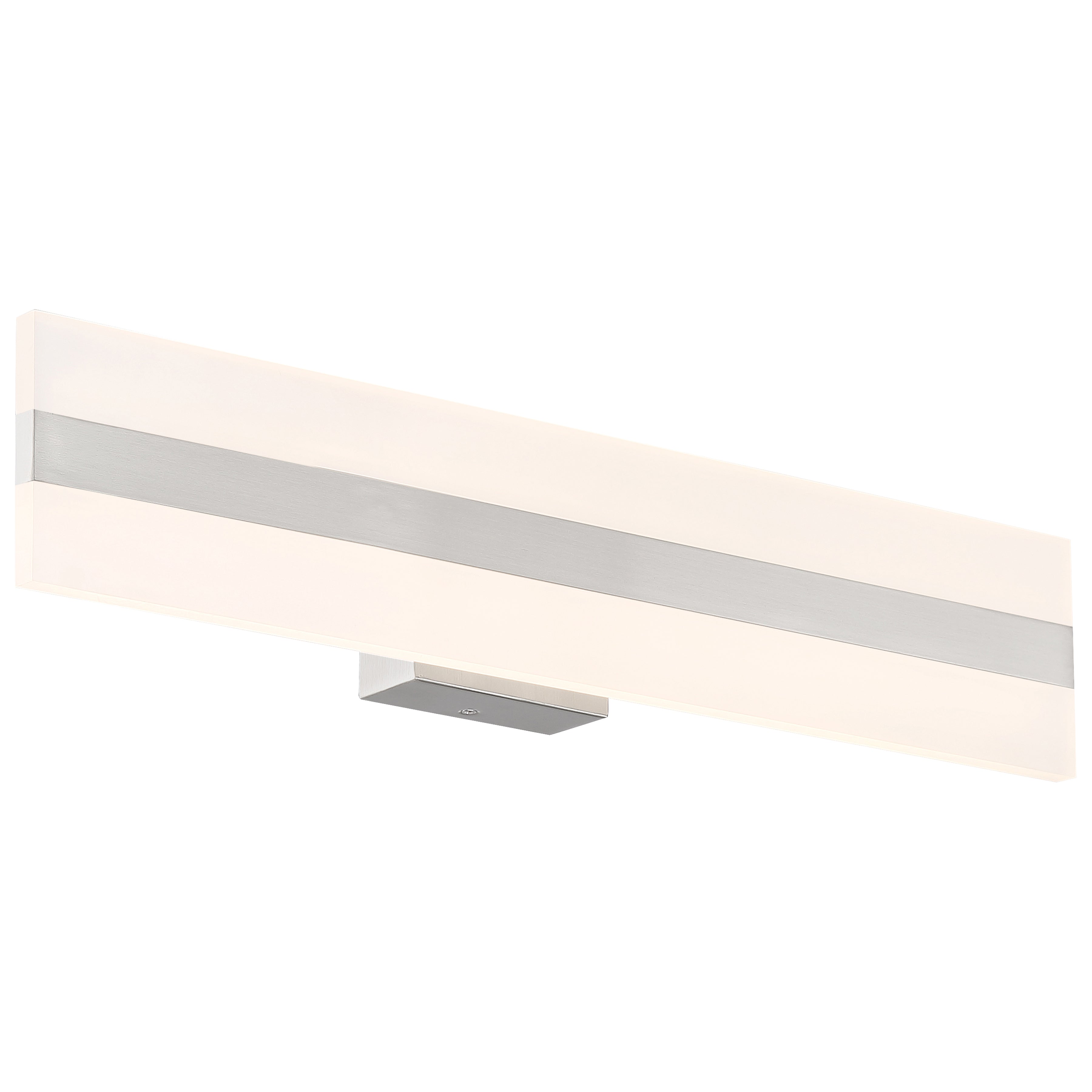 Netherton Bi-Directional LED Vanity, Brushed Steel / 24"