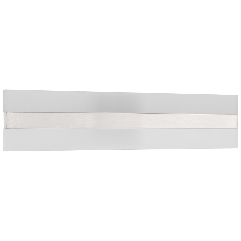 Netherton Bi-Directional LED Vanity, Brushed Steel / 24"