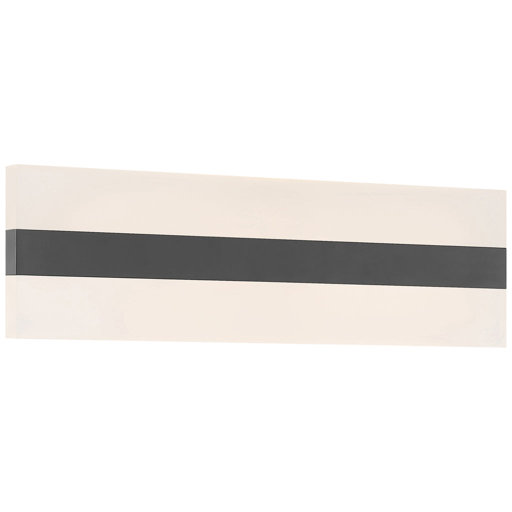 Access Lighting Netherton Bi-Directional LED Vanity, Matte Black / 24"