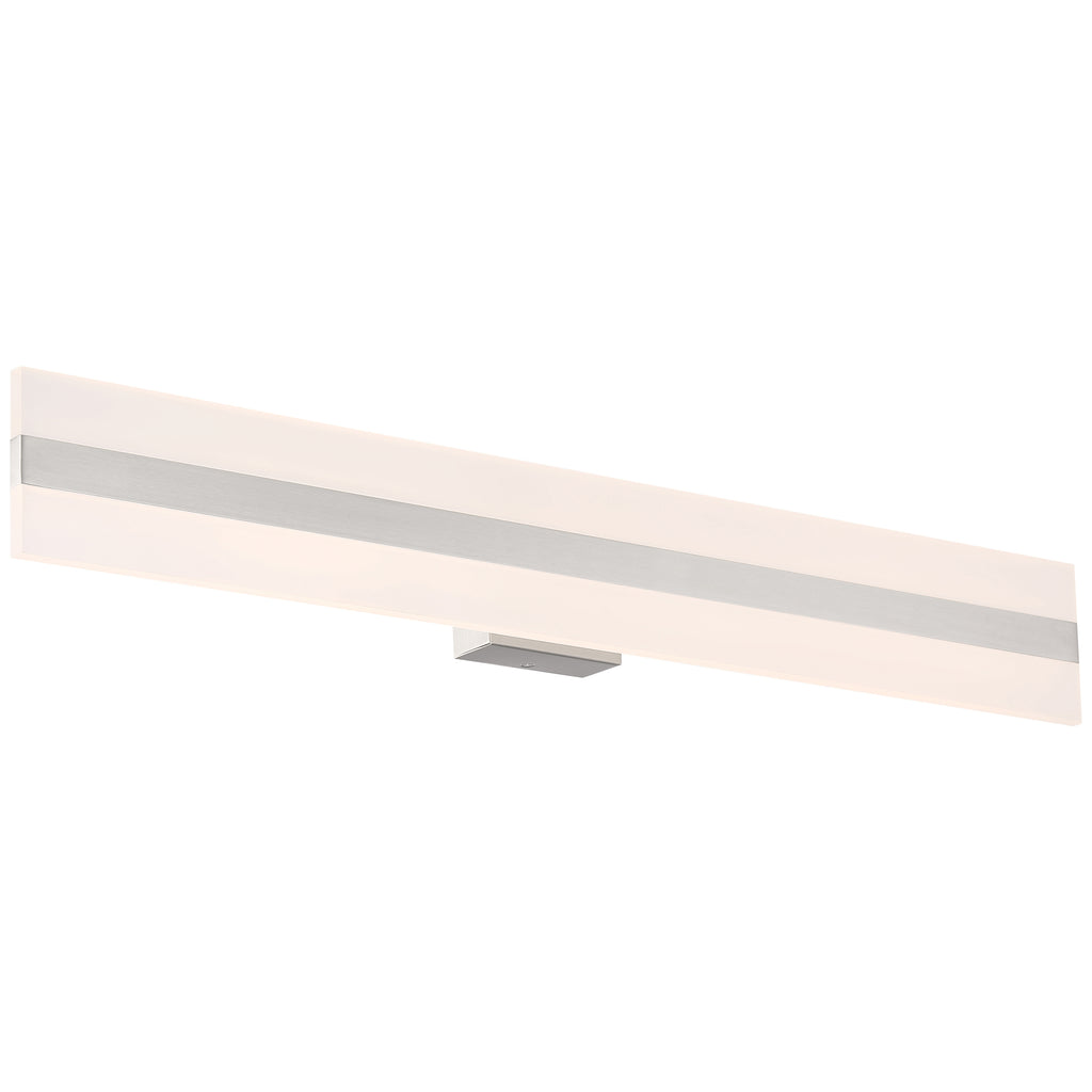 Netherton Bi-Directional LED Vanity, Brushed Steel / 36"