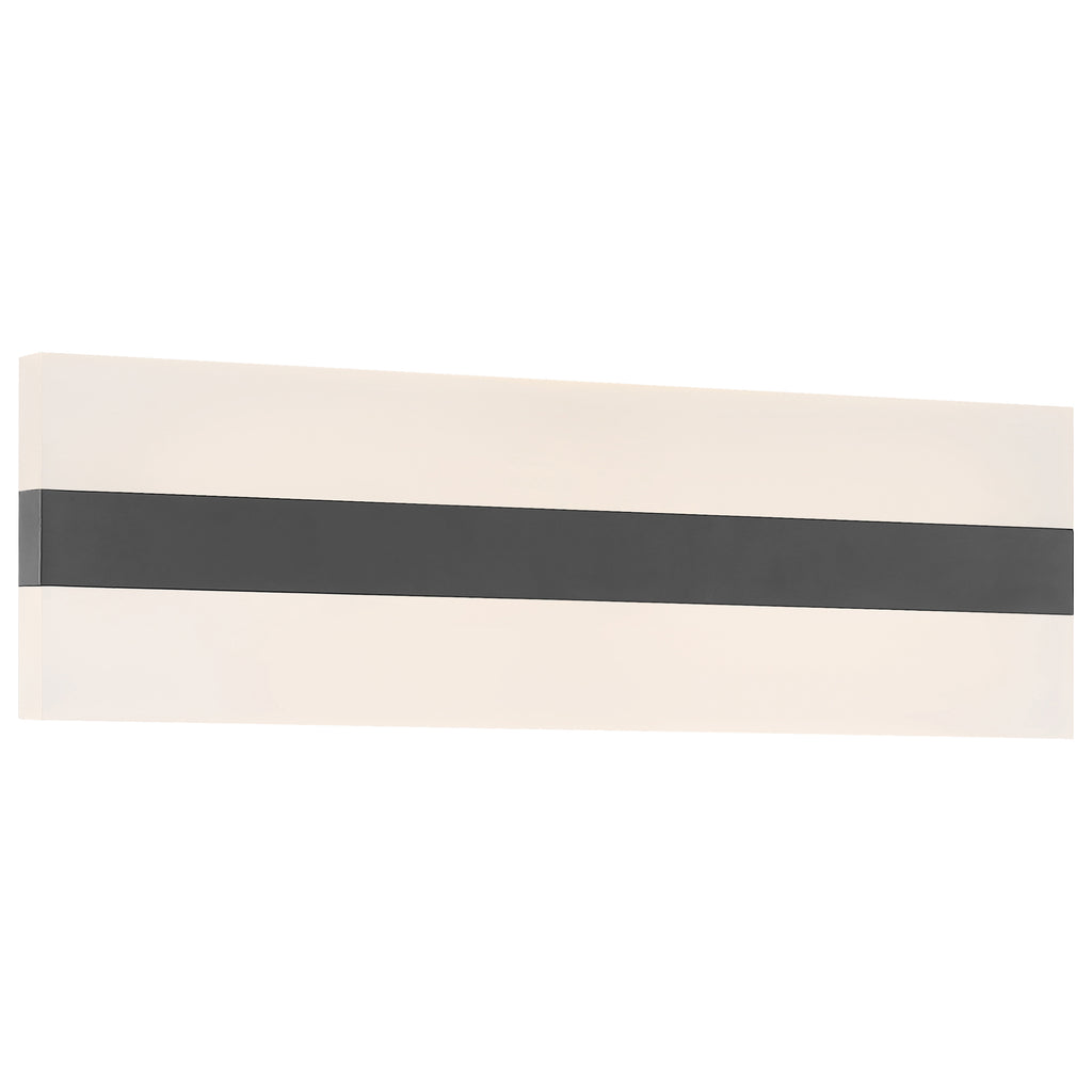 Access Lighting Netherton Bi-Directional LED Vanity, Matte Black / 36"