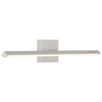 Access Lighting Float Adjustable LED Vanity, Silver / 18.25"
