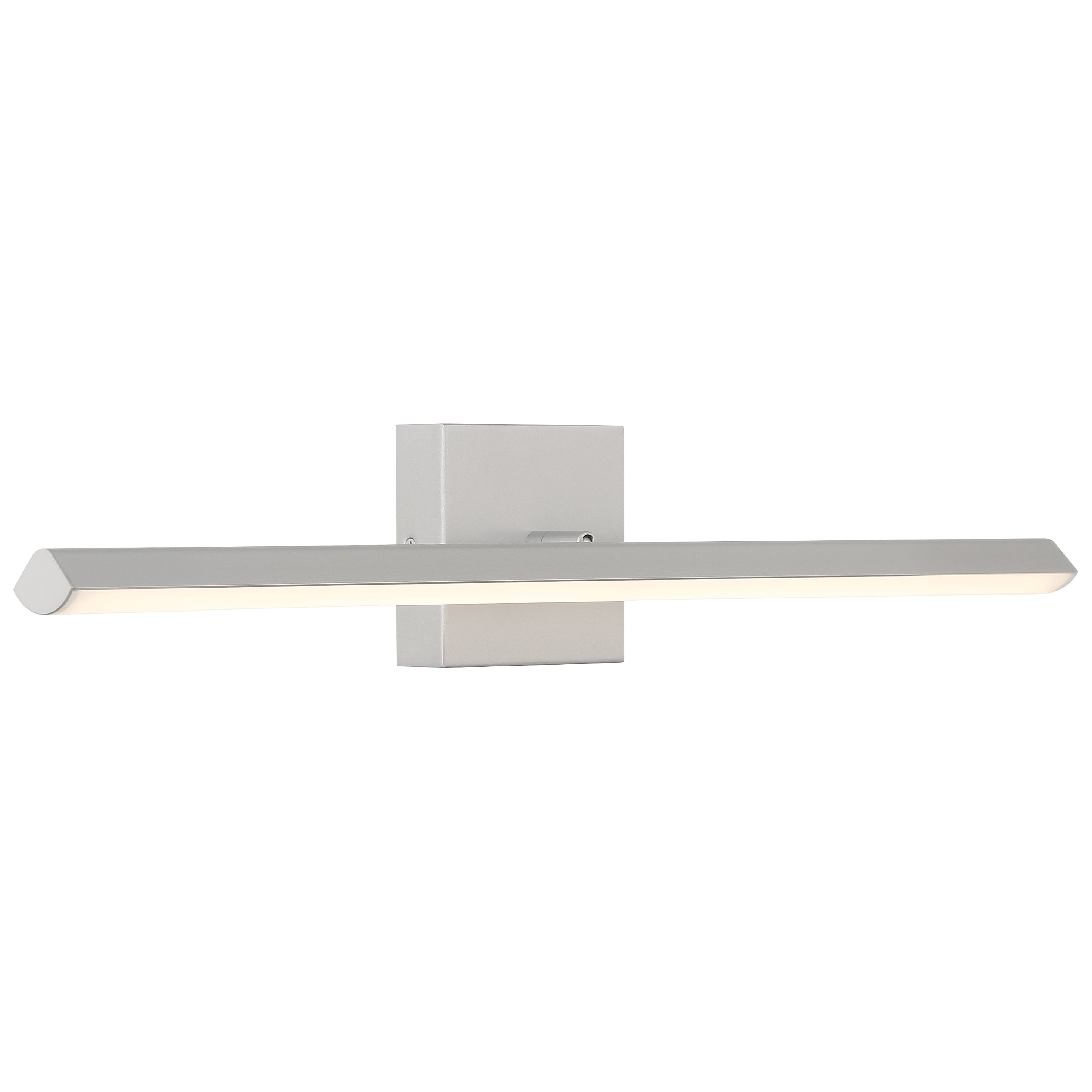Float Adjustable LED Vanity, Silver / 18.25"