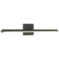 Float Adjustable LED Vanity, Matte Black / 24.25"