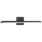 Access Lighting Float Adjustable LED Vanity, Matte Black / 24.25"