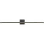 Float Adjustable LED Vanity, Matte Black / 36"