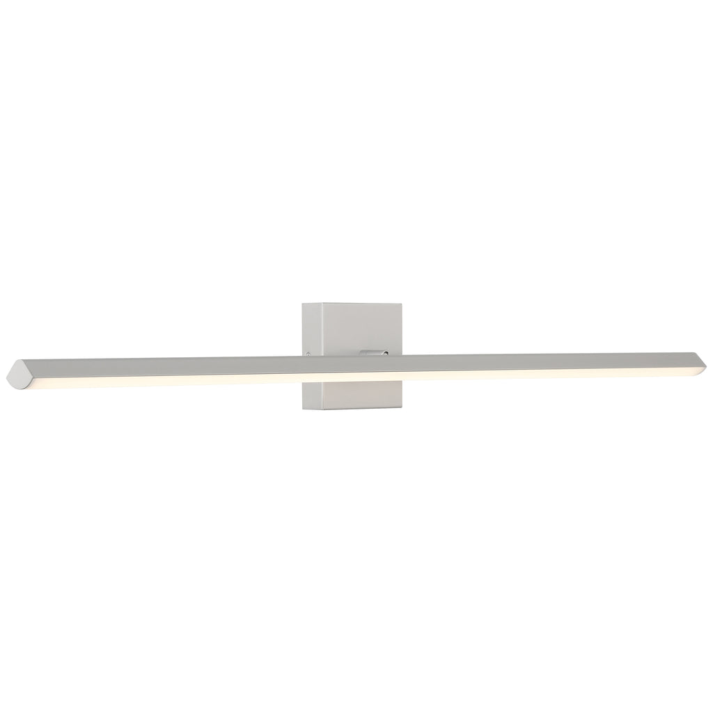Float Adjustable LED Vanity, Silver / 36"