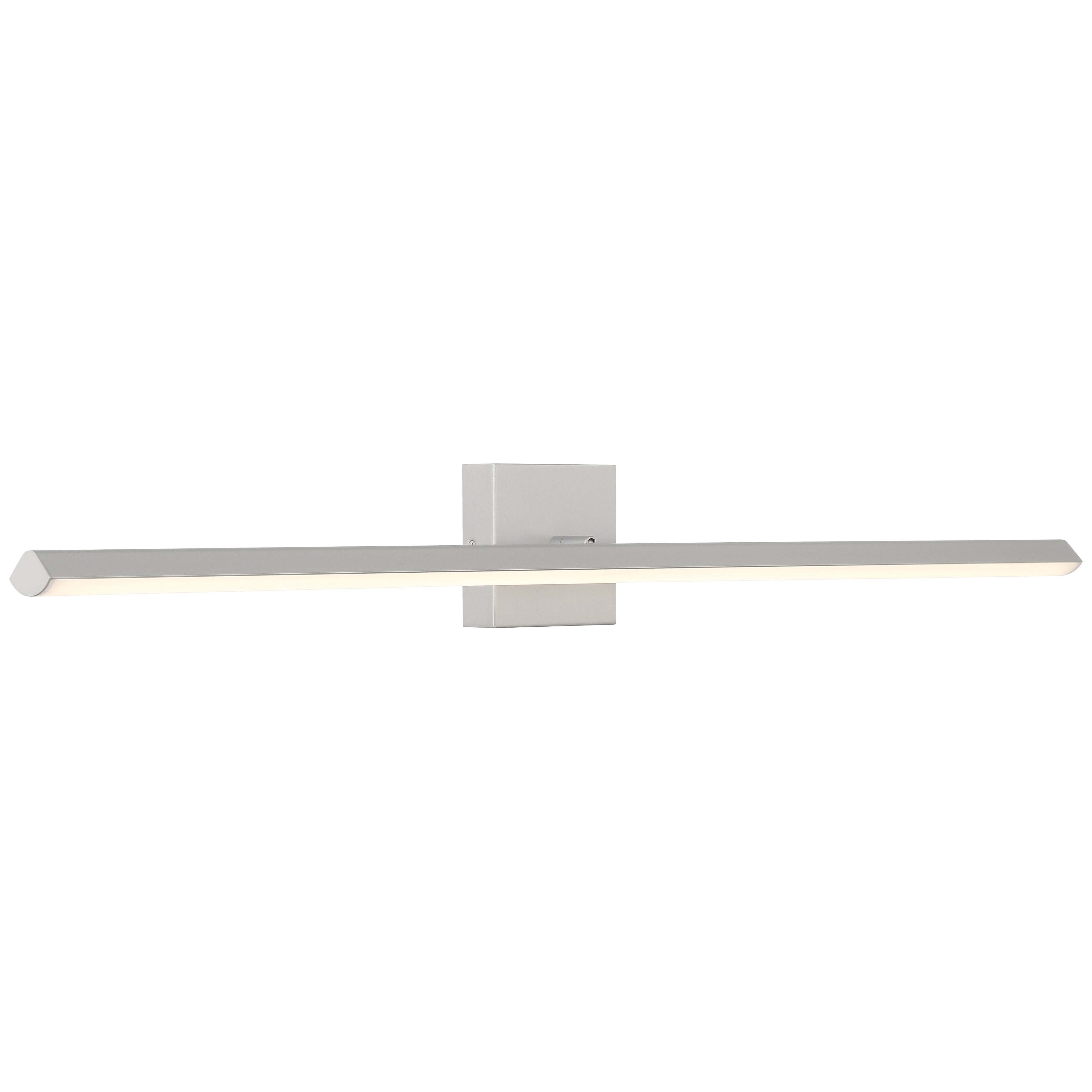 Float Adjustable LED Vanity, Silver / 36"
