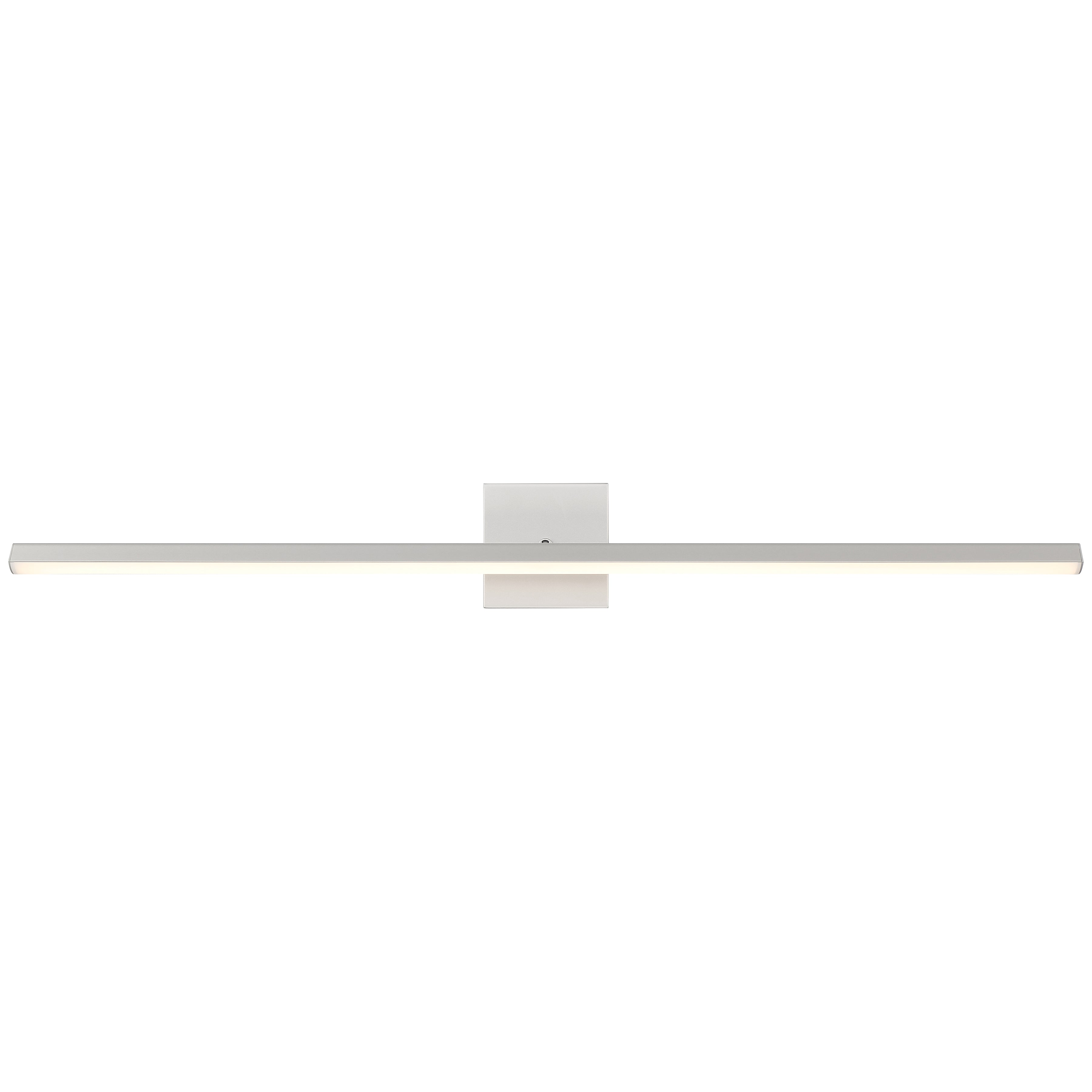 Float Adjustable LED Vanity, Silver / 36"