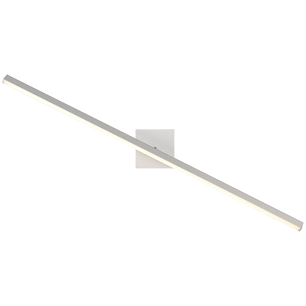 Float Adjustable LED Vanity, Silver / 36"
