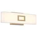 Restore LED Vanity, Antique Brushed Brass / 20W