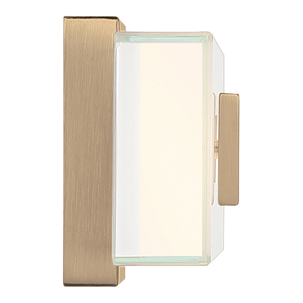 Restore LED Vanity, Antique Brushed Brass / 20W