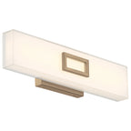 Restore LED Vanity, Antique Brushed Brass / 20W
