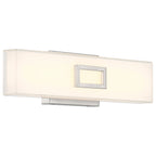 Restore LED Vanity, Brushed Steel / 20W