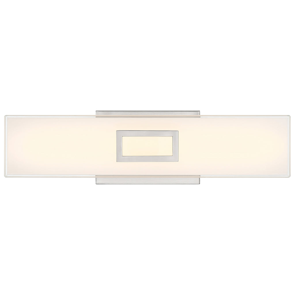 Restore LED Vanity, Brushed Steel / 20W