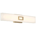 Restore LED Vanity, Antique Brushed Brass / 25W