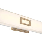 Restore LED Vanity, Antique Brushed Brass / 25W