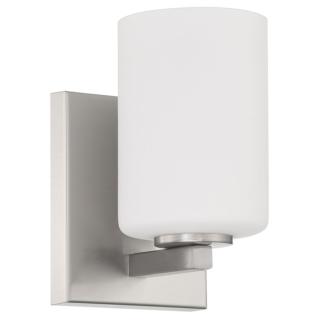 Sienna 1 Light LED Wall Sconce & Vanity, Matte Black
