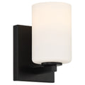 Sienna 1 Light LED Wall Sconce & Vanity, Matte Black