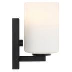 Sienna 1 Light LED Wall Sconce & Vanity, Matte Black
