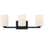Sienna 3 Light Vanity, Matte Black