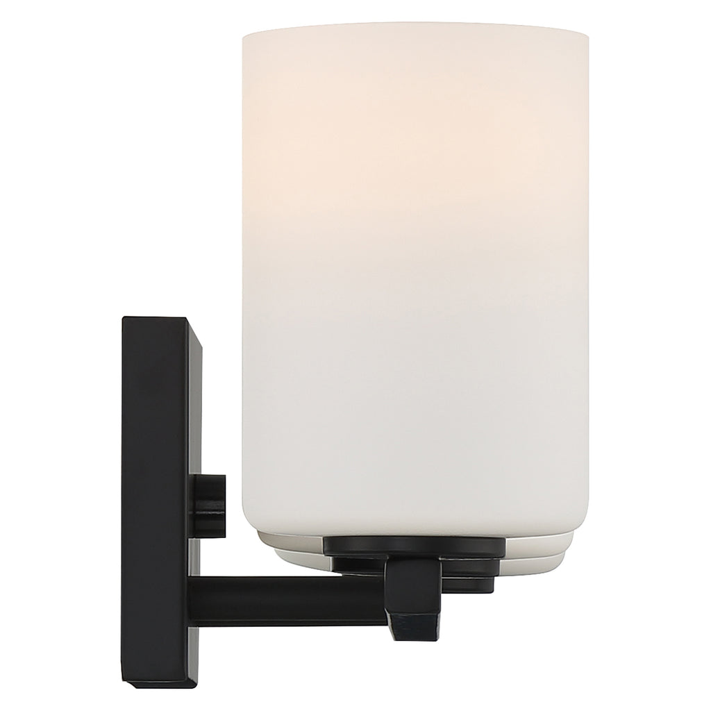 Sienna 3 Light Vanity, Matte Black