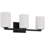 Sienna 3 Light LED Vanity, Matte Black